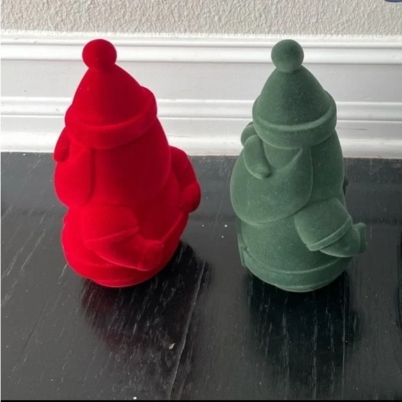 Wondershop Flocked Santas - Picture 4 of 6